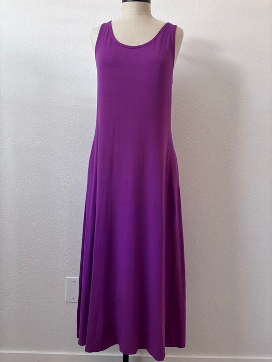 Eileen Fisher Dresses & Skirts - Eileen Fisher - NWOT Jersey Blend Tie Waist Tank Dress Size Small